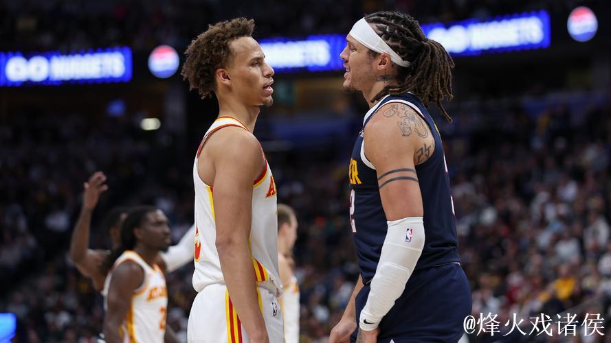 约翰逊29+9 丹尼尔斯三双率老鹰客场大胜掘金